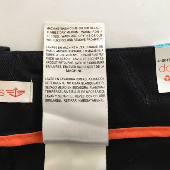 NWT Dockers Womens Sz 16S Classic Metro Straight Leg Pants Black Cotton Blend - Picture 10 of 13